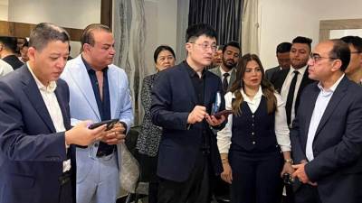 مجموعة بيراميدز للتطوير تدرس فرص التعاون مع haier الصينية