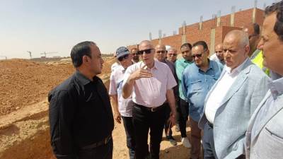 خلال جولة مفاجئه ..  نائب رئيس هيئة المجتمعات يتفقد أحياء الشروق و«منطقة الرابيه» المضافة للمدينة 
