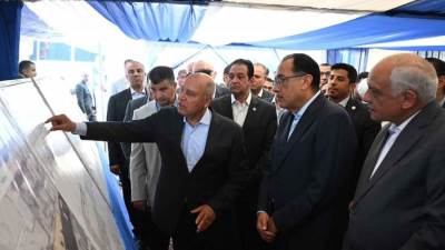 رئيس الوزراء يتفقد أعمال تنفيذ المرحلة الأولى من الخط الرابع لمترو الأنفاق