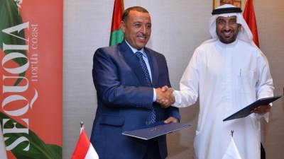 باستثمارات 3 مليارات جنيه .. شراكة مصريه إماراتية لتدشين مشروع« SEQUOIA» بالساحل الشمالي