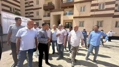 نائب رئيس «هيئة المجتمعات العمرانية» يتابع سير العمل بمشروعات مدينة حدائق العاصمة  