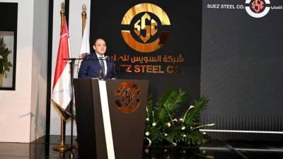 وزير الصناعة:مصانع شركة السويس للصلب تعمل بنسبة مكون محلي تتخطى 60%