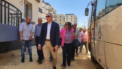 مسئولو «الإسكان» يتفقدون موقف تنفيذ وحدات إسكان متوسطي ومحدودي الدخل بمدينة بدر