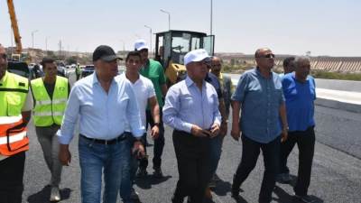 وزير النقل يتابع جاهزية محور بديل خزان أسوان للافتتاح خلال الفترة القادمة