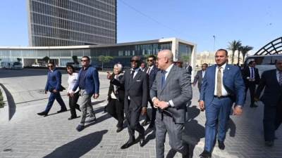 نائب رئيس جمهورية غينيا الاستوائية يشيد بمشروعات العاصمة الإدارية الجديدة