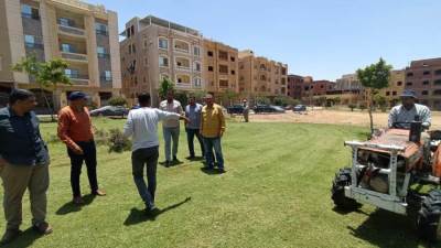 رئيس جهاز الشروق يتفقد كمبوند دار مصر ومنطقة الإسكان العائلي 