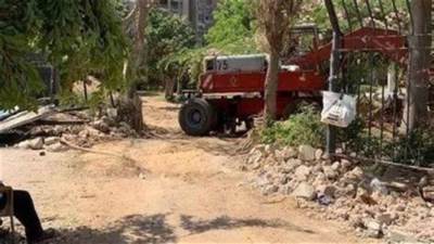 محافظة الجيزة تنفي قطع الأشجار من حديقة المبدعين بالعجوزة