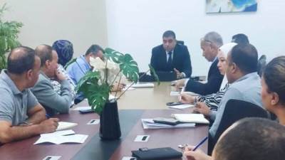 رئيس جهاز العاصمة يشدد على سرعة الانتهاء من المشروعات الجاري تنفيذها بالمدينة 