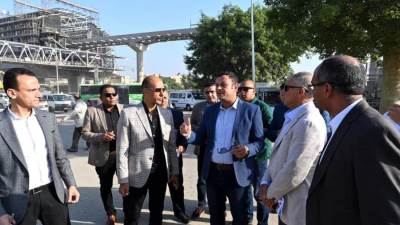 جولة موسعة  لوزير الإسكان بمشروعات القاهرة الجديدة