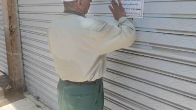 جهاز دمياط الجديدة يقود حملة لتنفيذ 7قرارات غلق وتشميع للمحال والبدرومات المخالفة