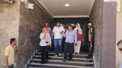 رئيس جهاز الشيخ زايد تتفقد مشروعات المرافق والطرق بتوسعات المدينة بمساحة 10آلاف فدان