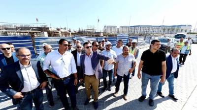 «الشربيني» يشدد على سرعة الإنتهاء من أعمال التشطيبات بالمدينة التراثية بالعلمين الجديدة 