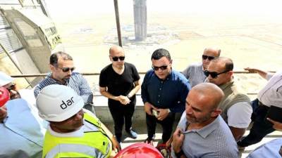 «الشربيني» يشدد على ضغط معدلات تنفيذ أبراج الداون تاون بالعلمين الجديدة 