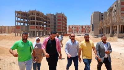 جولات تفقدية لمسئولي أجهزة المدن لدفع العمل بمشروعات المبادرة الرئاسية "سكن لكل المصريين"