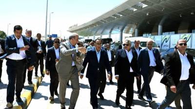 «مدبولى» يتابع الموقف التنفيذي لمشروع إنشاء القوس الغربى لمحور اللواء عمر سليمان بالإسكندرية