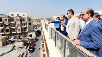 «الشربينى» يتفقد سير العمل بمشروع ترميم وكالة قايتباى بالجمالية