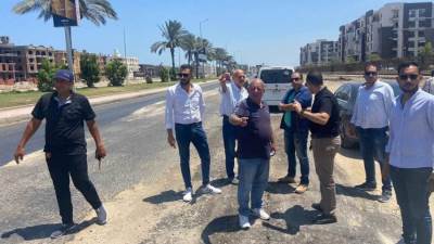 رئيس جهاز دمياط الجديدة يتفقد أعمال إحلال وإعادة تأهيل المرافق بالمنطقة الصناعية وصيانة الطرق  