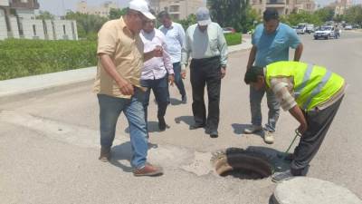 برنامج صيانه مكثف لتجهيز 3000 بلاعة صرف مطر بالشروق