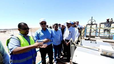 «الشربينى»: تنفيذ مجتمع عمراني كامل بمنطقة غرب الضبعة