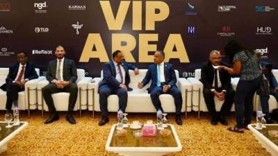 حسام عبد الغني يشارك في افتتاح فعاليات المعرض العقاري المصري السوداني 