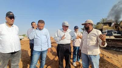 رئيس جهاز الشروق يعلن الإنتهاء من توصيل المياه النقية لأحدث الخطوط المغذيه لمنطقة الرابيه «صور»
