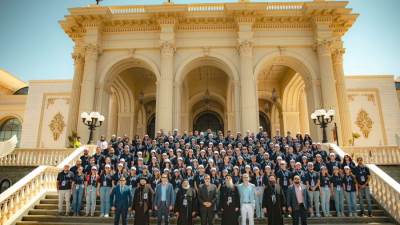 بالصور .. «العاصمة الإدارية» تستقبل شباب «ملتقى لوجوس» الرابع 