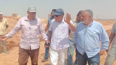 بدء  تنفيذ خطوط الصرف الصحى الداخلية بمنطقة «الرابيه» المضافة لمدينة الشروق 