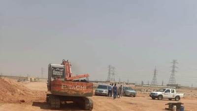 بدء تنفيذ شبكة الصرف الصحي الداخلية بمنطقة الرابية لتقنين وضعها بمدينة الشروق  