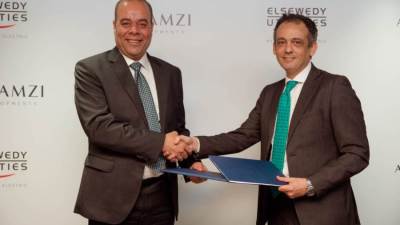 «القمزي العقارية»  تتعاقد  مع «السويدي للمرافق»  لتقديم حلول  توزيع وتوريد الكهرباء لمشروع  «إيست شاير»