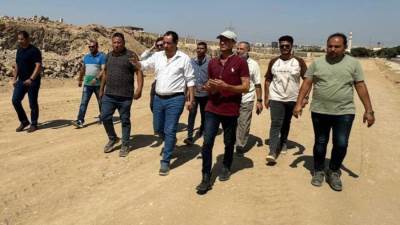 رئيس جهاز مدينة ٦ أكتوبر يتفقد المشروعات الجاري تنفيذها بمنطقة الحزام الأخضر و«سكن لكل المصريين»