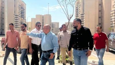 رئيس جهاز مدينة أكتوبر الجديدة يتفقد وحدات «سكن لكل المصريين» بمنطقة غرب المطار 