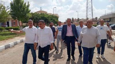 مساعد نائب رئيس هيئة المجتمعات العمرانية يتفقد محطات مياه الشرب بالصالحية الجديدة