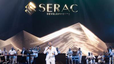 تامر حسني يحيى حفل إطلاق مشروع سيراك للتطوير العقاري الجديد CITY HALL 90 