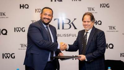 شركة «TBK للتطوير العقاري» تتعاقد مع «HQ» التابعة لـ «IWGالعالمية» وتبدأ التعاون في «لافيدا المعادي»
