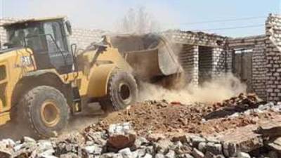 انتهاء الموجة الــ 23 لإزالة التعديات على أراضي الدولة واسترداد 1.26 مليون متر مربع