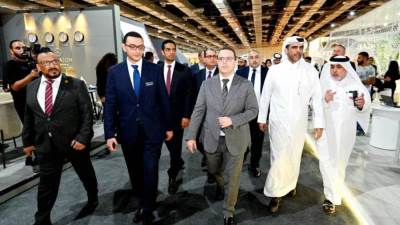 المشرف على مكتب وزير الإسكان يفتتح النسخة الـ13 لمعرض سيتي سكيب مصر