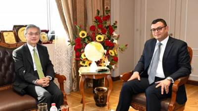 السفير الياباني بالقاهرة يشيد بالتجربة العمرانية المصرية خلال الفترة الماضية