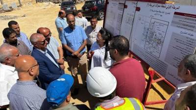  «غنيم» يوجه بسرعة الانتهاء من أعمال تنفيذ مشروعات البنية التحتية والمرافق بحدائق أكتوبر