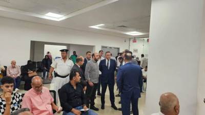 نائب رئيس المجتمعات العمرانية يتابع انتظام العمل بجهاز المنصورة الجديدة لتلقى طلبات الحجز الفورى للوحدات