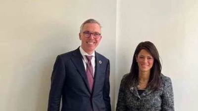 وزيرة التخطيط تبحثُ مع «سكاتك» النرويجية تطوراتِ توسعاتِ مشروعاتِ الشركة في مصر