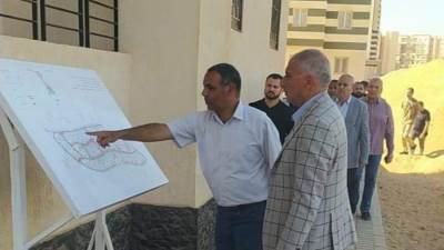 نائب رئيس هيئة المجتمعات العمرانية يتفقد عدداً من مشروعات مدينة حدائق العاصمة