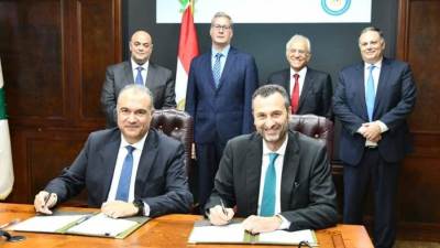 توقيع اتفاق شراكة بين شركة «إيجاس» المصرية ومجموعة «كوبيلوزوس اليونانية» لنقل وتوريد الغاز الطبيعى