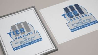 شركة «العاصمة الإدارية»  تحصل على شهادتي Design Documents وConstructed Facility من معهد Uptime الدولي