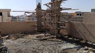 إيقاف أعمال مخالفة وإزالة فورية لمخالفات بناء وتعديات بمدينة 6 أكتوبر