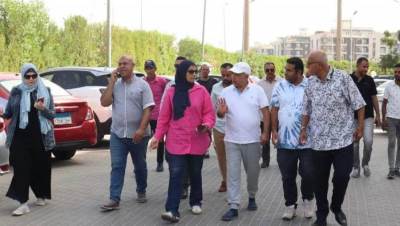 رئيس جهاز الشيخ زايد تتفقد مشروعات المرافق بتوسعات المدينة