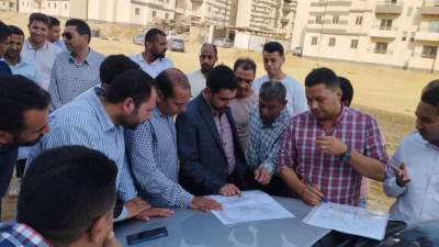رئيس جهاز العبور الجديدة يتفقد وحدات «سكن لكل المصريين»