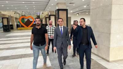 مساعد وزير الإسكان يتفقد استعدادات مركز المنارة للمؤتمرات  لاستضافة المنتدى الحضرى العالمى «صور»