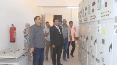 إطلاق التيار الكهربائي بـ5 موزعات جديدة لخدمة نحو 700 فدان بالمنطقة الصناعية بالعاشر