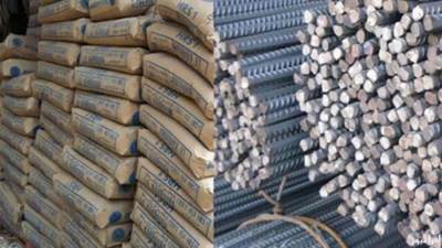 ارتفاع طفيف فى أسعار الحديد والأسمنت اليوم الخميس