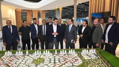 وزير الإسكان يتفقد اللمسات النهائية من استعدادات مركز المنارة لاستضافة المنتدى الحضرى العالمى «صور»